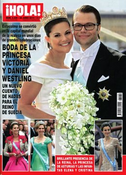 Portada de la revista ¡Hola!