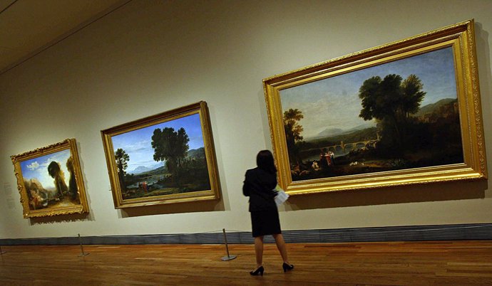 Exposición de Turner en el museo de El Prado