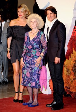 Trío imposible: Cameron Díaz, la Duquesa de Alba y Tom Cruise