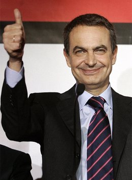 Zapatero contento