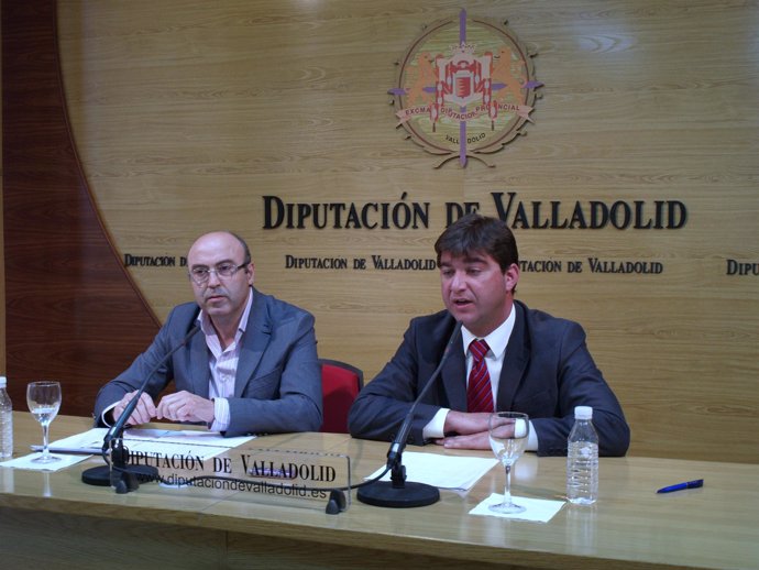 Comparecencia de los portavoces de IU y PSOE, Salvador Arpa y Juan José Zancada