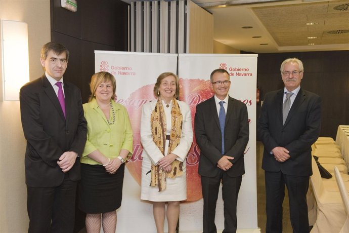 Antonio Bazán, Isabel Martín, María Kutz, Tomás Gómez, y Fernando Boneta.
