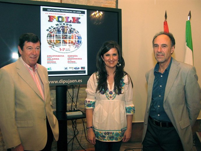 Presentación del Folk del Mundo, en Jaén