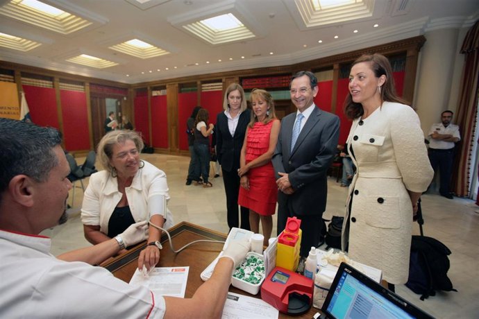 Jornadadonacióndesangre.Parlamentodecanarias.