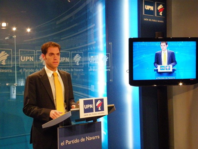 Sergios Sayas, secretario de Comunicación de UPN.