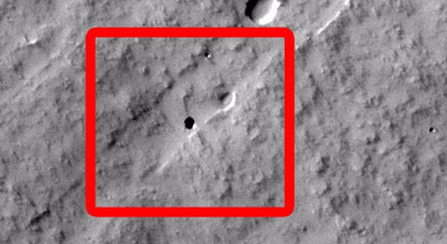 cueva en Marte