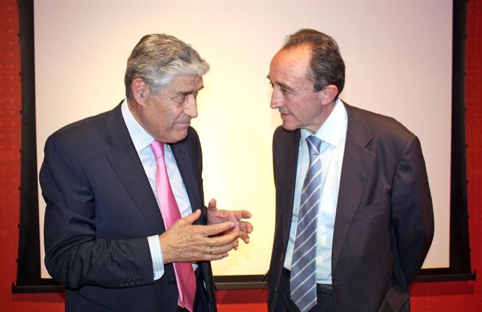 Lamata con el presidente de Feaps