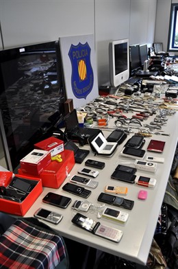 Material operación Mossos