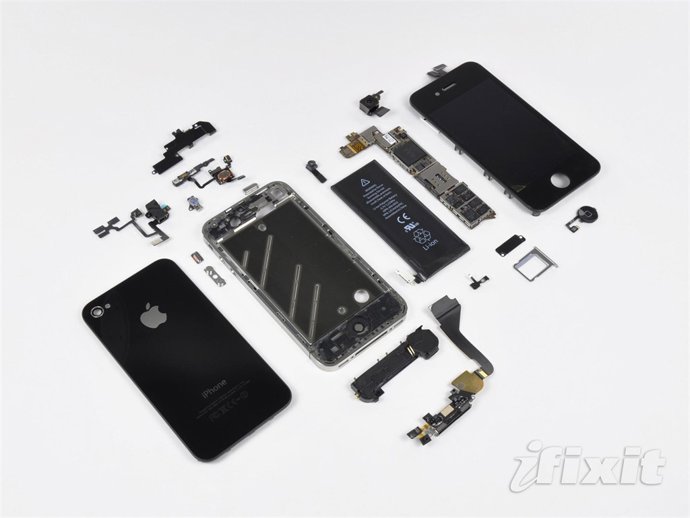 iPhone 4G destripado