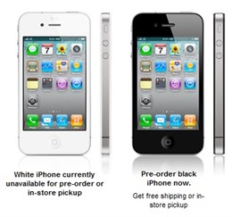 Agotado el iPhone 4 blanco