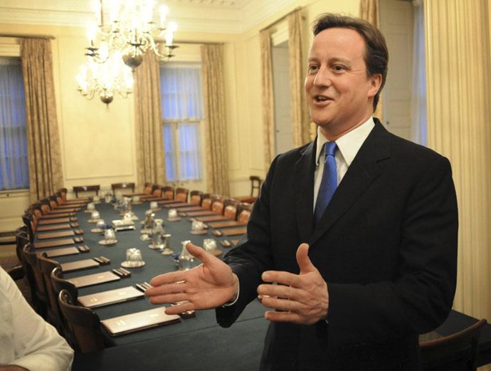  primer ministro británico, David Cameron