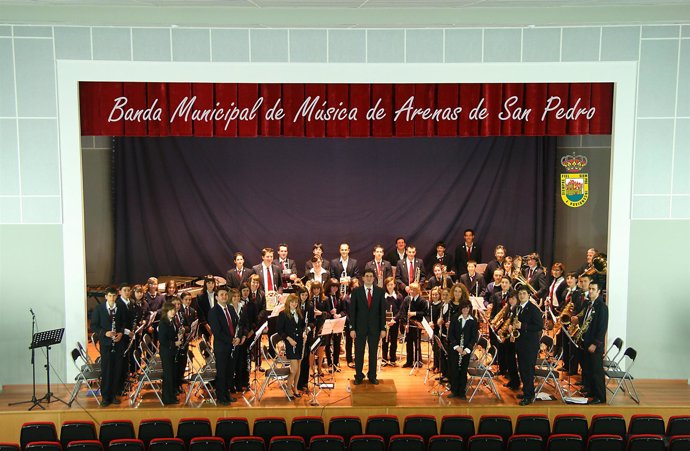 La Banda Municipal de Arenas de san Pedro.