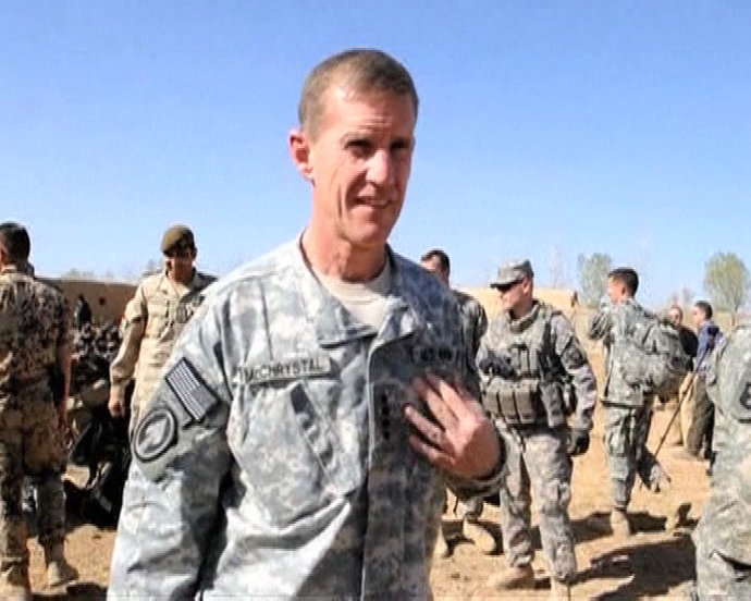 Stanley McChrystal en el punto de mira