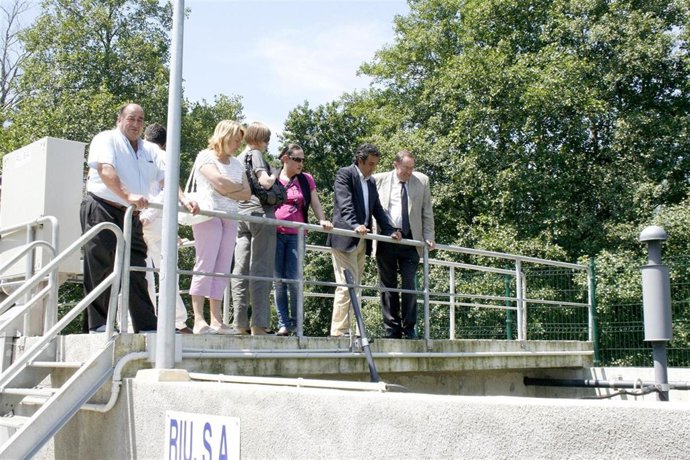 Inauguración saneamiento de Hornedo