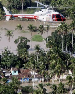 Inundaciones en Brasil 