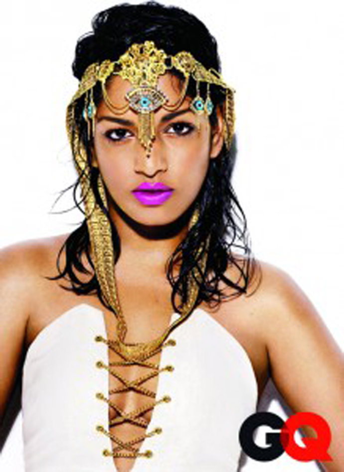 La cantante británica M.I.A.