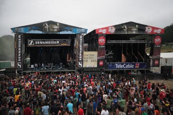 Actuación en la pasada edición del Derrame Rock.