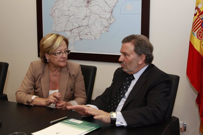 Reunión hoy en Madrid de la presidenta de la Diputación de Huelva, Petronila Gue