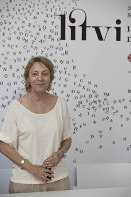 Soledad Puértolas, hoy, en 'Litvi'