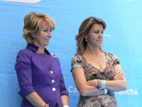 Cospedal pregunta a Aguirre qué pasaría si el PP hubiera cambiado la ley electoral de Madrid como Barreda la de C-LM