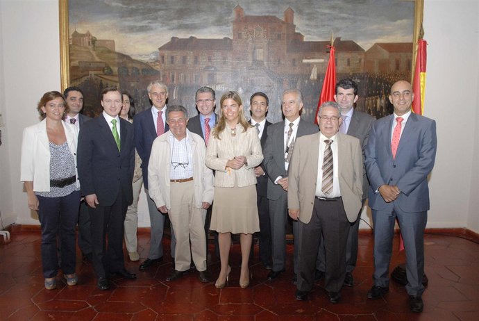 Francisco Granados tras la primera reunión del Consejo de Madrileños en el exter