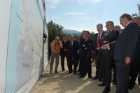 El inicio de las obras del tramo Lubián-Ourense del AVE, pasado el verano, supondrá un punto de no retorno, según Blanco