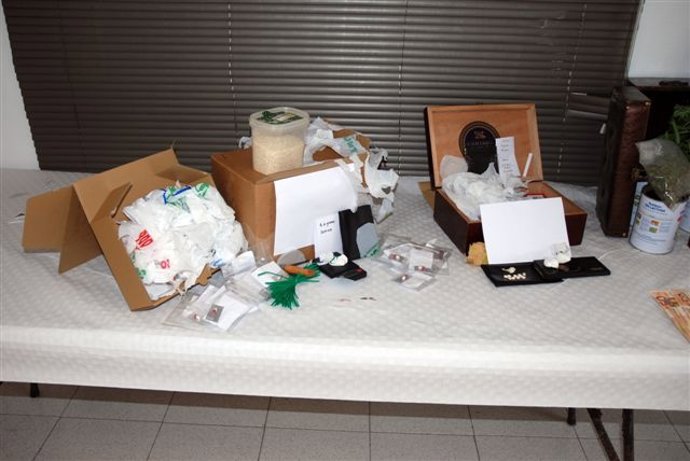 Sustancias incautadas