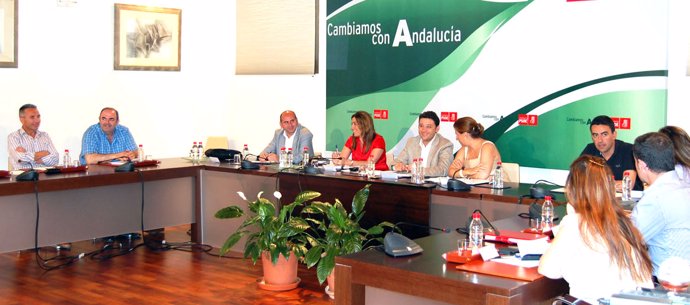 Reunión de la Permanente de la Comisión Ejecutiva Regional del PSOE-A