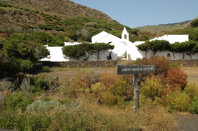Santuario de la Virgen de Los Reyes, en La Dehesa, El Hierro