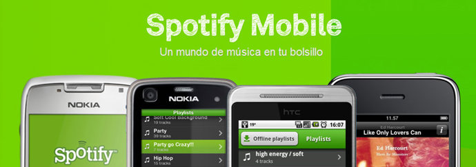 Spotify para móviles