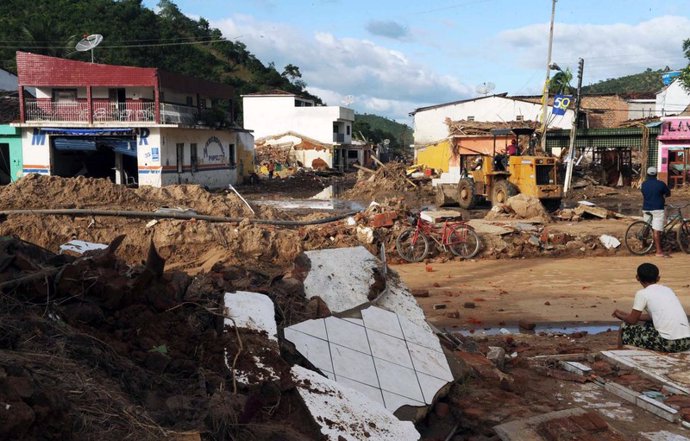 Las lluvias destruyeron cientos de viviendas en Alagoas