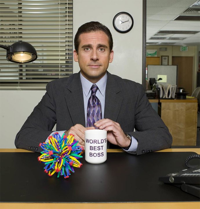 Steve Carell protagonista de The Office