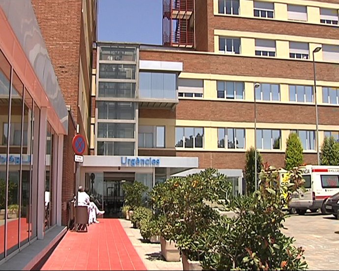 Hospital heridos tren