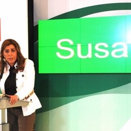 La secretaria de Organización del PSOE-A, Susana Díaz