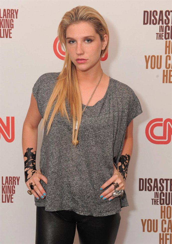 La cantante Kesha