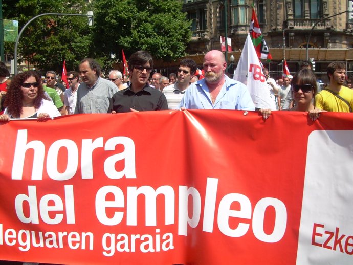 EB en manifestación de Bilbao