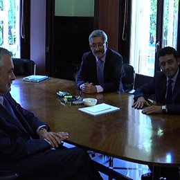Reunión del presidente de la Junta con el vicesecretario general del PSOE-A