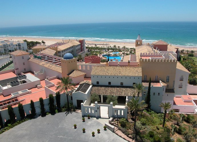 Panorámica Fuerte Conil y Fuerte Costa Luz