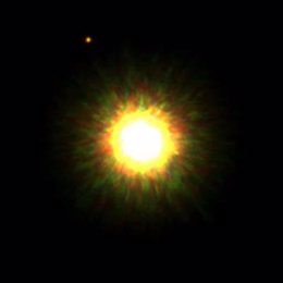 exoplaneta en torno a una estrella