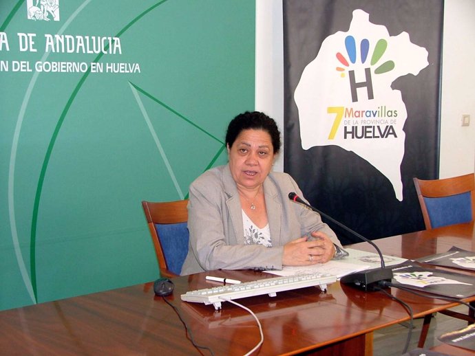 La delegada de Economía, Innovación y Ciencia en Huelva, Manuela de Paz.