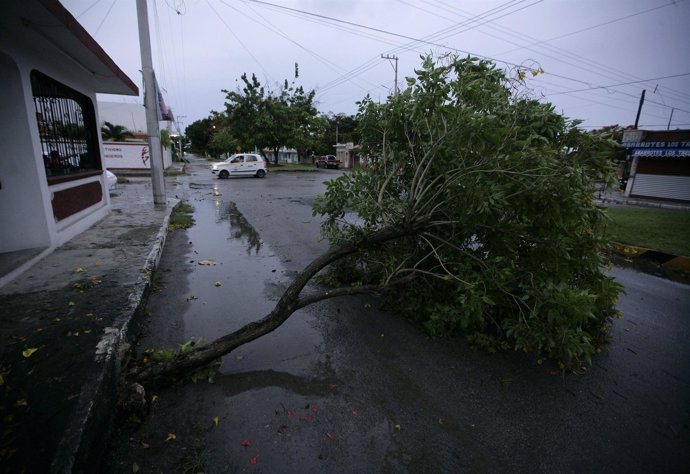 Tormenta tropical Alex en México