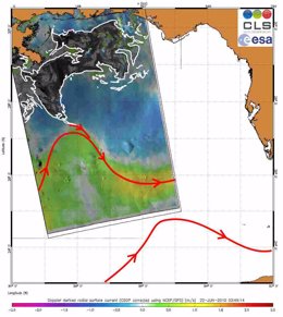 Vertido del Golfo de México visto por Envisat