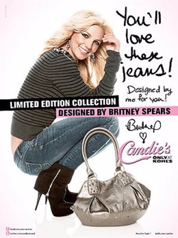 Britney Speras para 'Candie's'