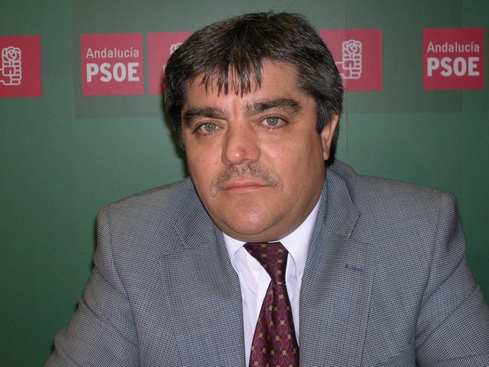 El secretario de organización del PSOE de El Ejido, Manuel García Quero
