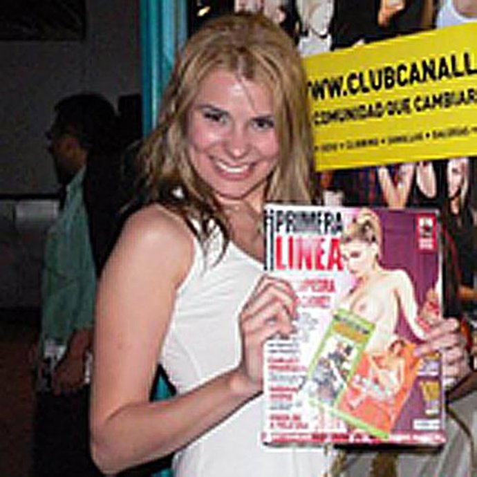 La actriz porno María Lapiedra