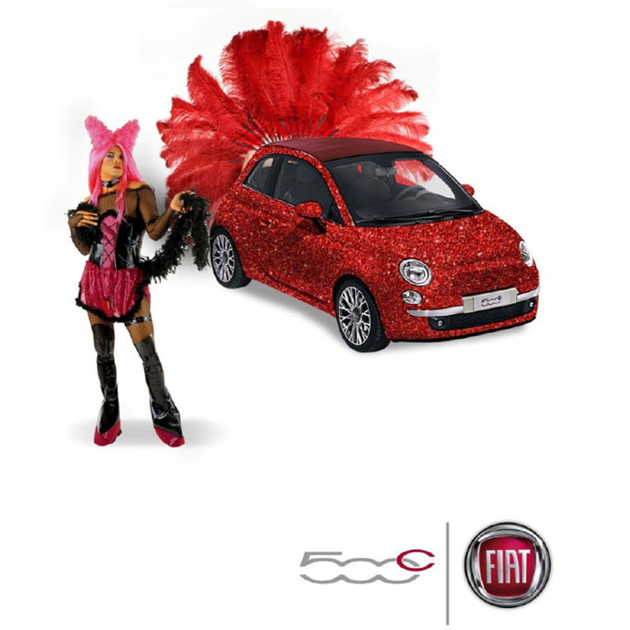 Fiat personaliza coches para el Orgullo Gay