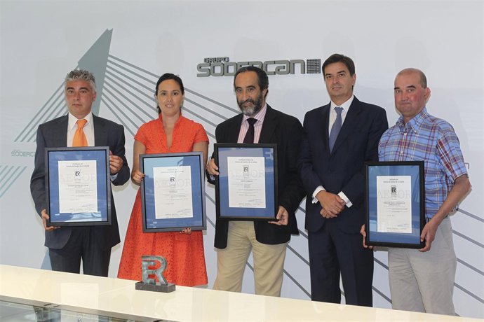 Entrega de certificado Aenor