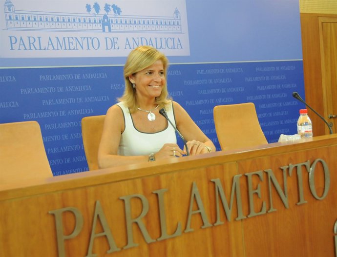 Esperanza Oña, portavoz del PP-A en el Parlamento andaluz