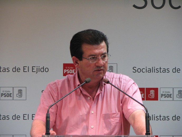 Secretario de Organización del PSOE de El Ejido (Almería), José Miguel Alarcón