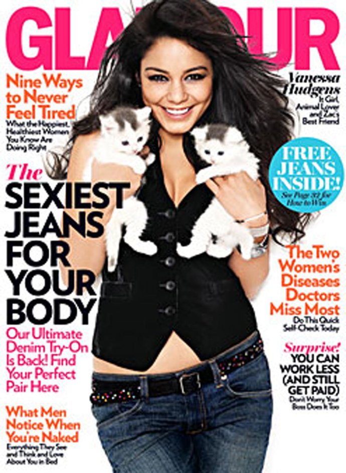 La actriz de 'High School Musical' portada de la revista 'Glamour'